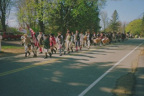 At the Concord Bridge on April 19,2010