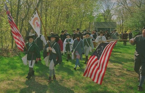 At the Concord Bridge on April 19,2010