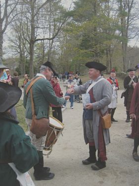 At the Concord Bridge on April 19,2010