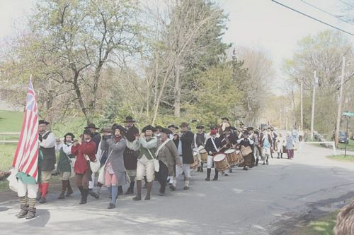 At the Concord Bridge on April 19,2010