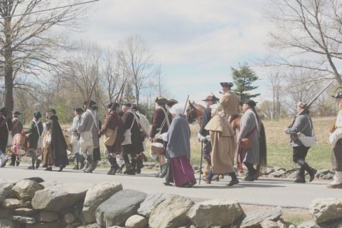 At the Concord Bridge on April 19,2010