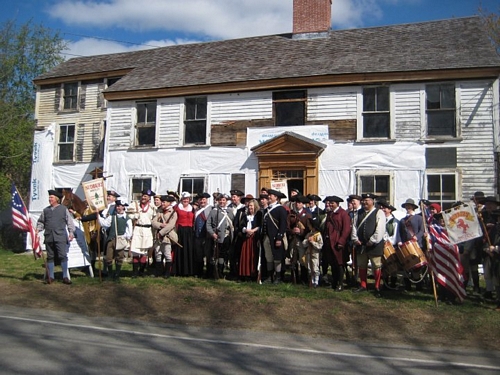 At the Concord Bridge on April 19,2010